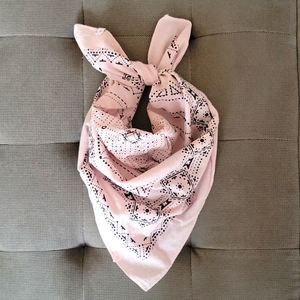 Urban Outfitters Pink Bandana
